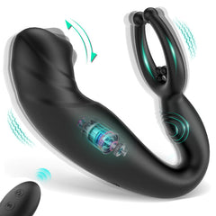 Bead Massage P Point 9 Vibration Remote Control Prostate Massage Vibrator