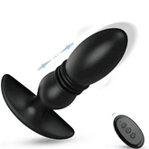 3 thrust 12 Vibration Silicone Remote Control Prostate Vibrator Massager