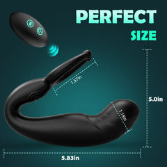 Bead Massage P Point 9 Vibration Remote Control Prostate Massage Vibrator