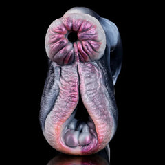 Lifelike Silicone Zebra Animal Vagina Pocket Pussy Male Sex Toy