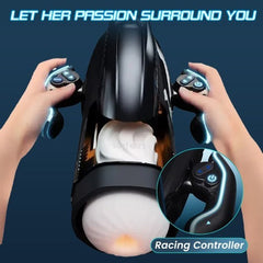 Luxury 10 Speed Heating Masturbator Cup Male Sex Toy