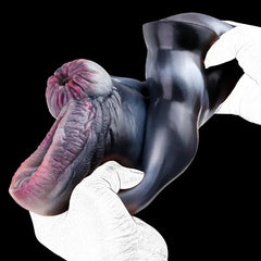 Lifelike Silicone Zebra Animal Vagina Pocket Pussy Male Sex Toy