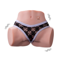 Tracy 6.39LB Big Booty Vibrating Sex Doll Torso Automatic Male Masturbator Electric Adult Sexy Toy