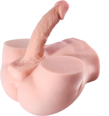 27cm Realistic lower Body Sex Doll Hip Torso Dildo Cosdoll