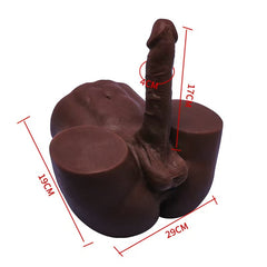 27cm Realistic lower Body Sex Doll Hip Torso Dildo Cosdoll