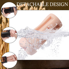 Lila Wine Bottle Aircraft Cup Adult Sex Toys Masturbator