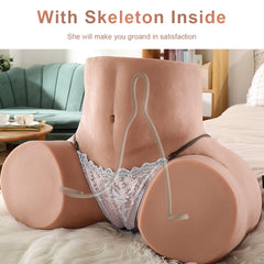Darcy 57.32LB BBW Big Ass Doggy Style Love Doll Torso Male Adult Sexy Toys Masturbator