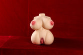 30cm Realistic Cute Upper Body Sex Doll Torso Toy Masturbator