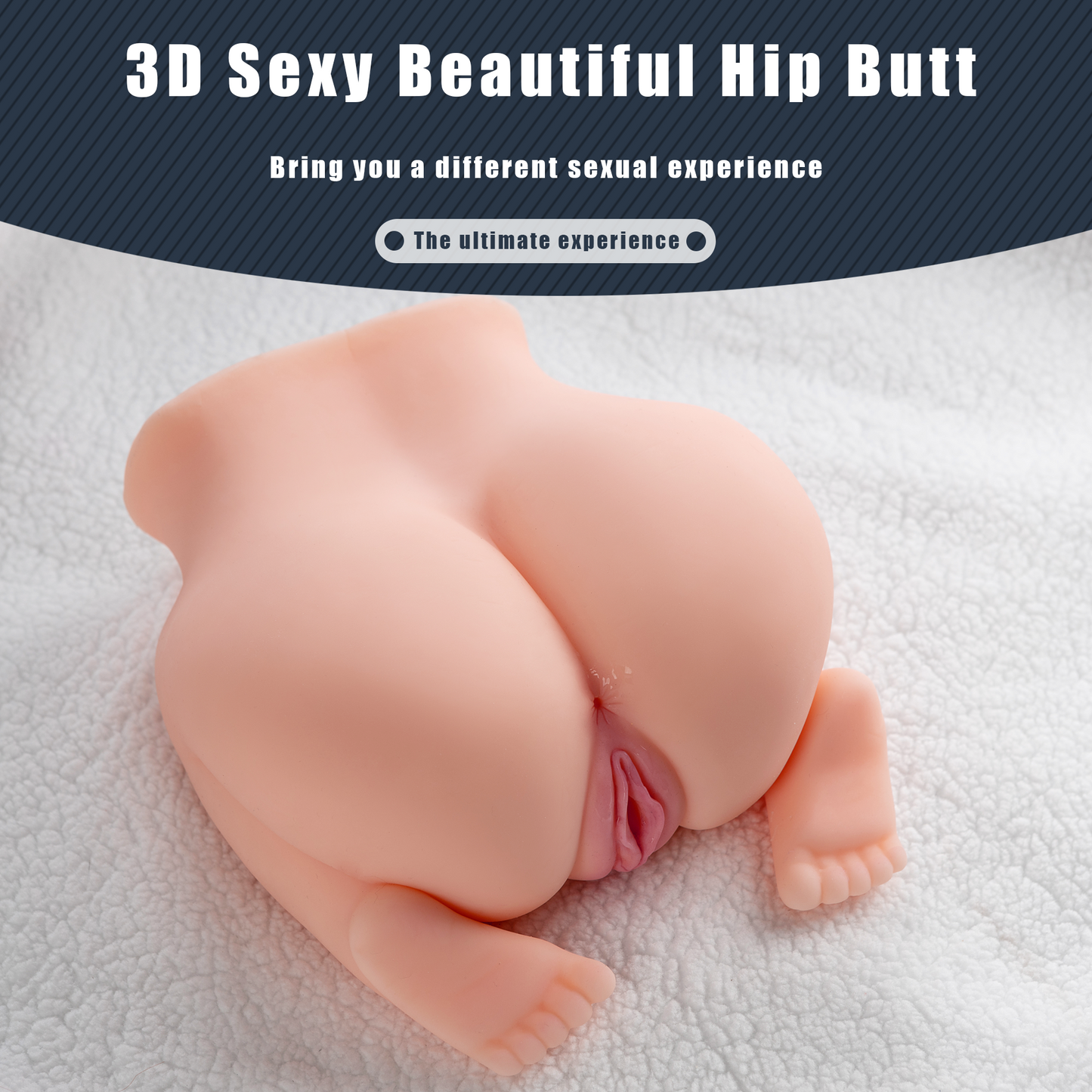 Angel 3D Realistic Ass Sex Doll Torso 4.71LB Female Butt Sexy Half Body Love Dolls Adult Toys