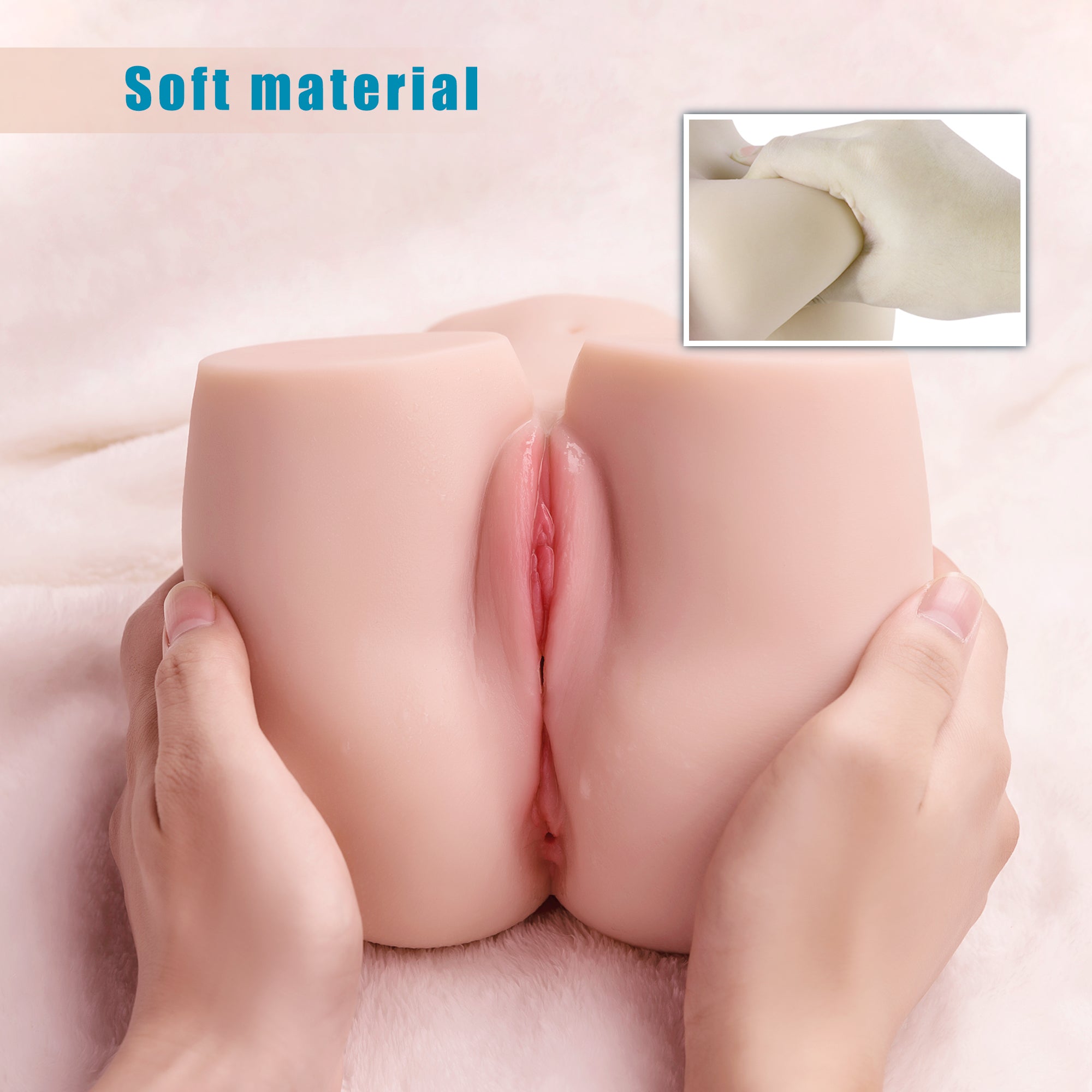 Mignon Life Size Booty Sex Doll Torso 4.6LB 3D Realistic Big Butt Masturbator Male Love Dolls Adult Sexy Toy