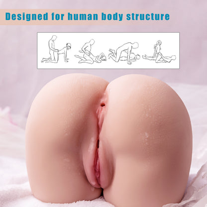 Mignon Life Size Booty Sex Doll Torso 4.6LB 3D Realistic Big Butt Masturbator Male Love Dolls Adult Sexy Toy