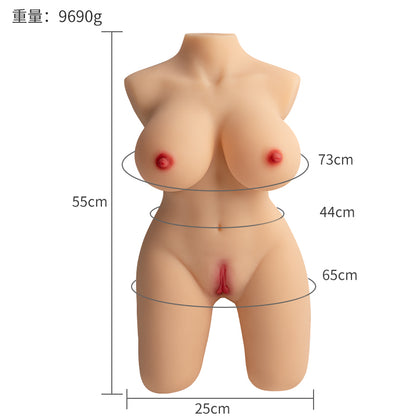 55cm TPE Upper Body Realistic Love Doll Torso