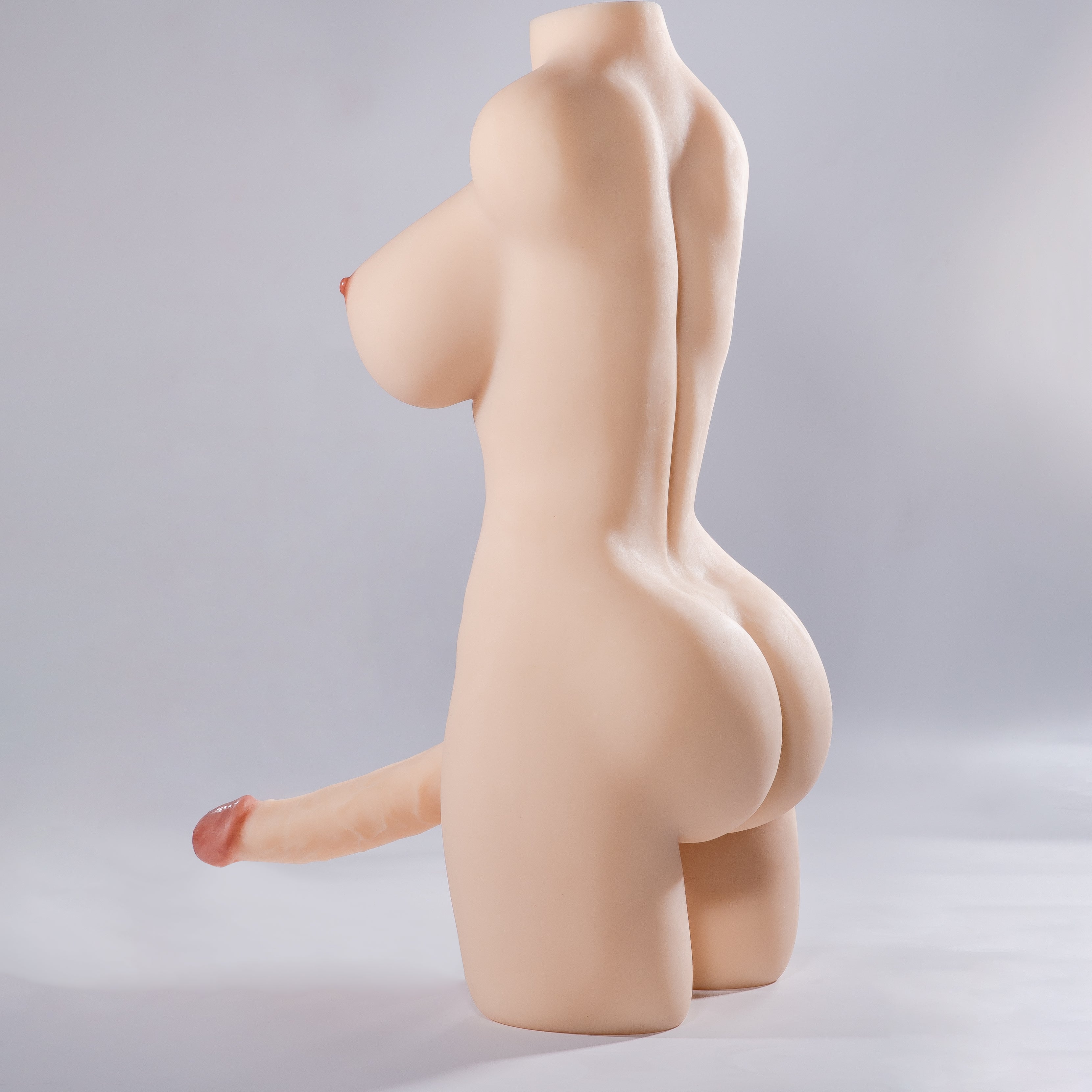 63cm Shemale Penis Sex Doll Dildo Torso