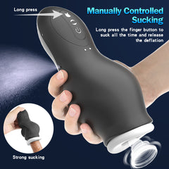 7 Types of Sucking Vibration Male Masturbator Dragon Suction Trainer