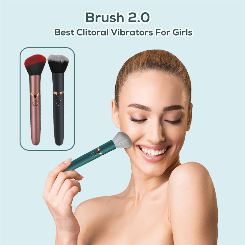 Brush 2.0 - Battery, Rechargeable USB Magic Wand Vibrator