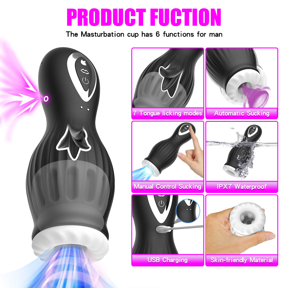 Dragon Suction Trainer Masturbation Cup Male Sex Toy