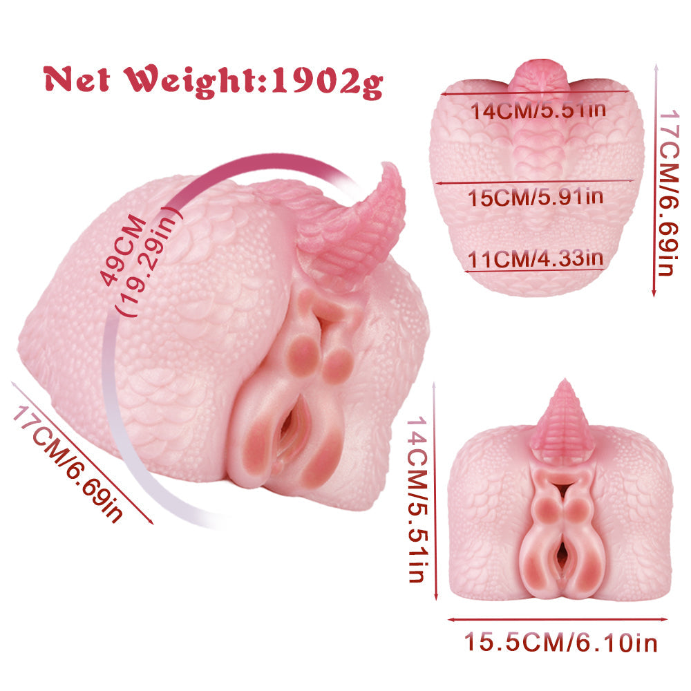 Bad Dragon Pussy Pocket Torso Buttocks Masturbator for Men
