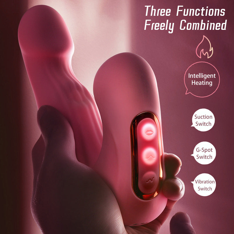 10 Speed Vibration Suction Female Sex Toy G-spot Vibrator