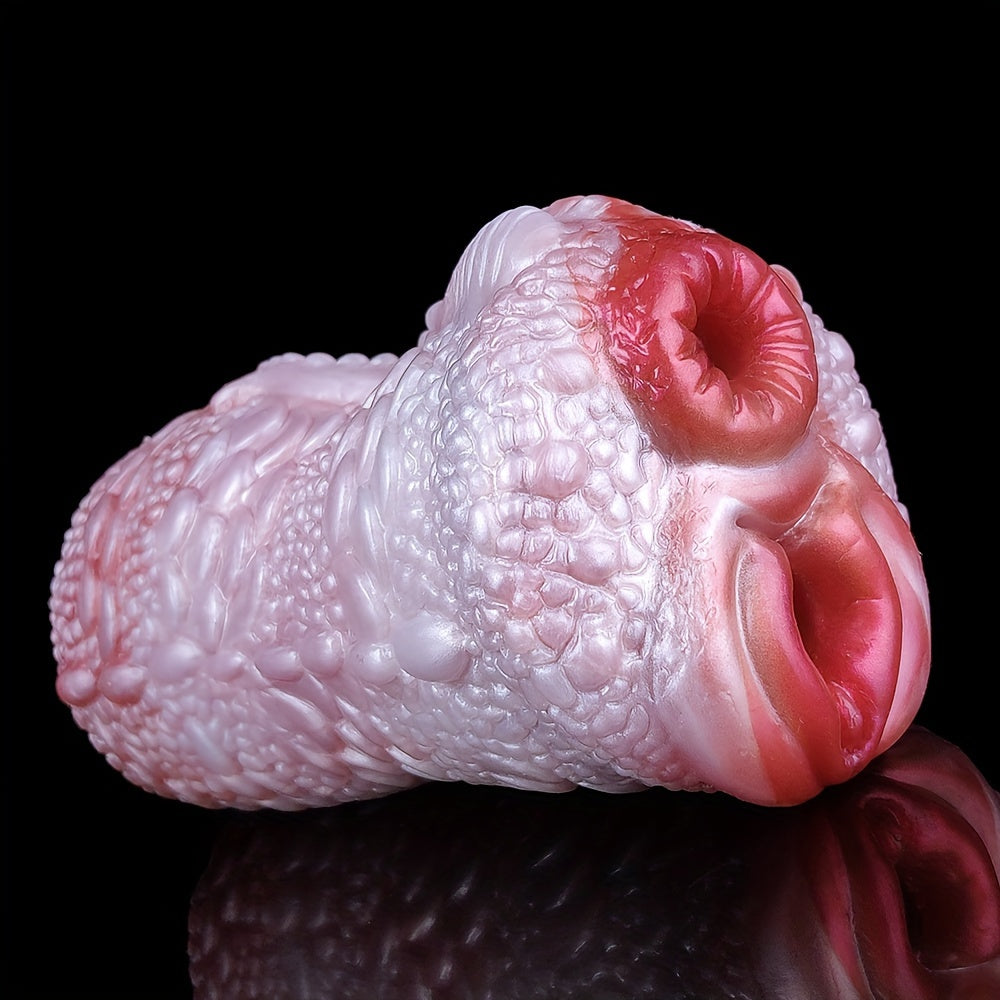 Realistic Fantasy Dragon Silicone Pocket Pussy Penis Exercise Masturbator