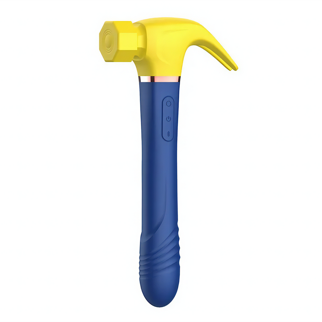 10 Vibration Patterns Silicone Hammer Sex Toy