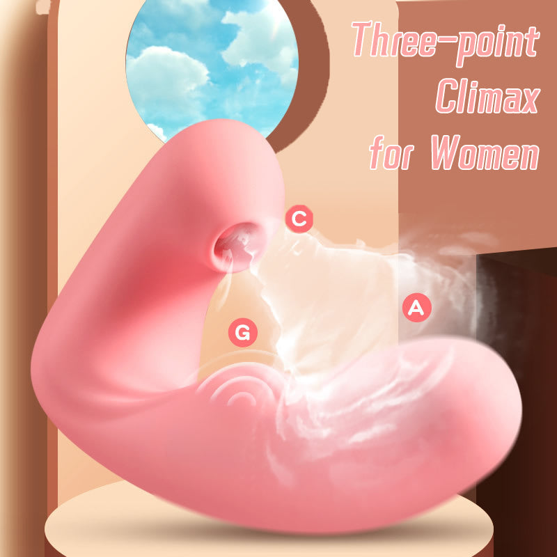 10 Speed Vibration Suction Female Sex Toy G-spot Vibrator