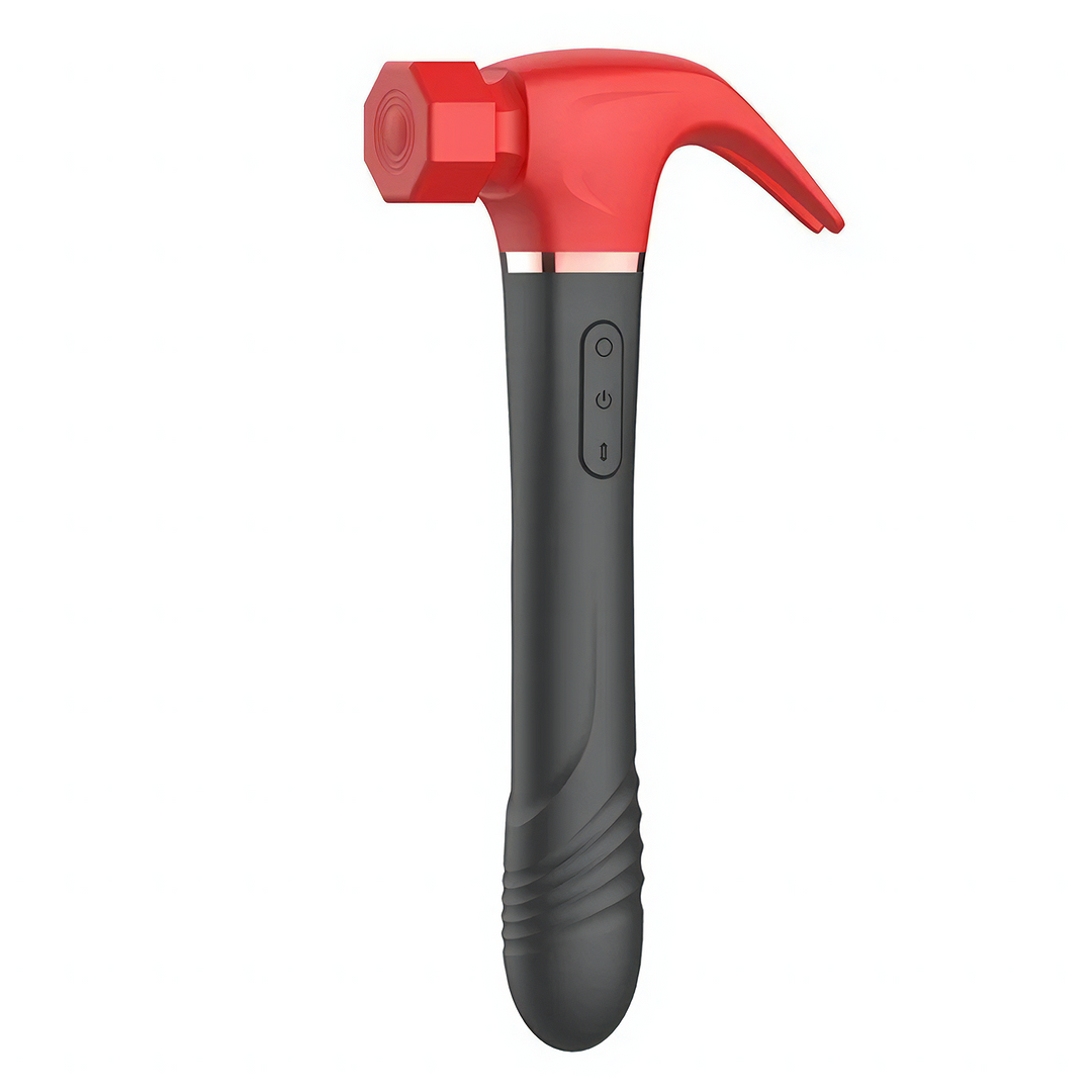 10 Vibration Patterns Silicone Hammer Sex Toy