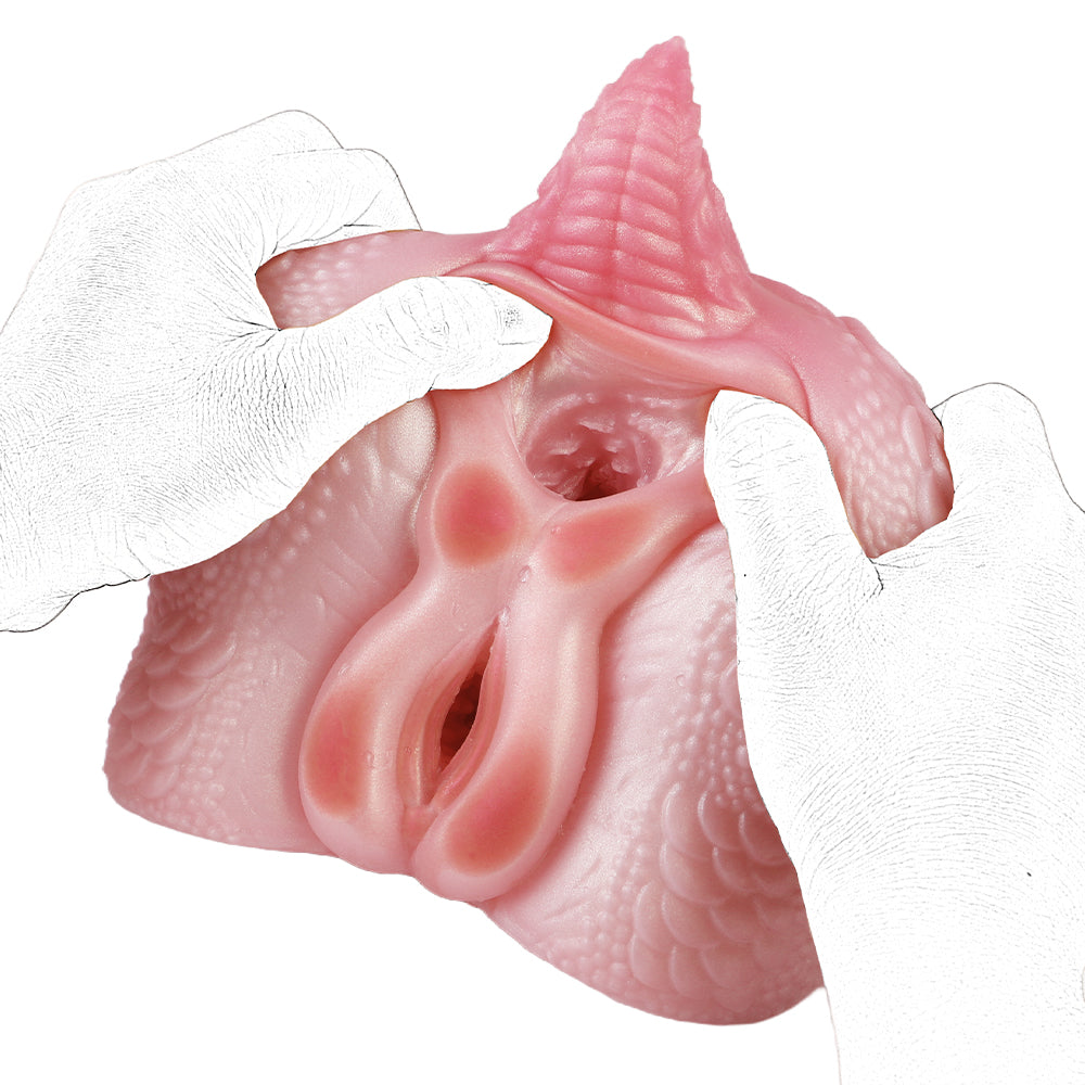 Bad Dragon Pussy Pocket Torso Buttocks Masturbator for Men
