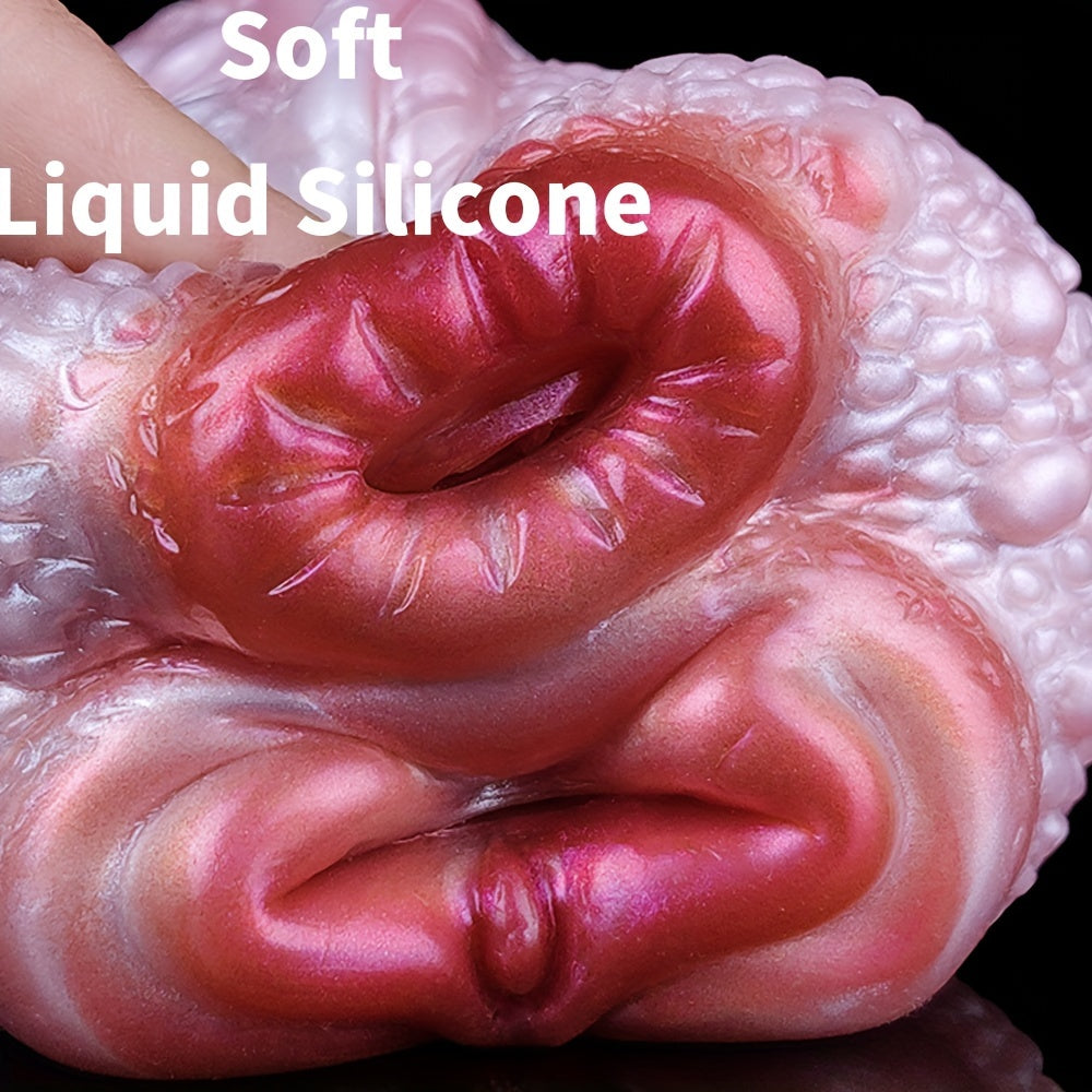Realistic Fantasy Dragon Silicone Pocket Pussy Penis Exercise Masturbator