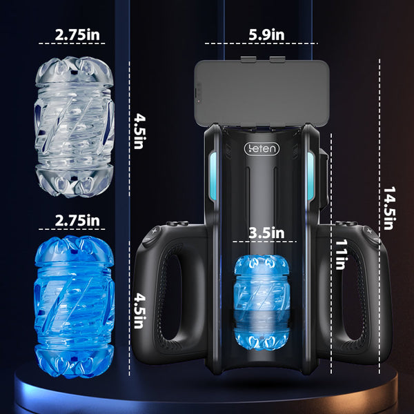 Peak thrust speed is 700/min Fleshlight Male Masturbator