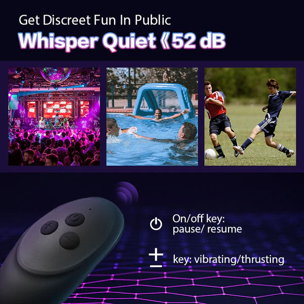 Silicone Remote Control Cock Ring Anal Vibrator