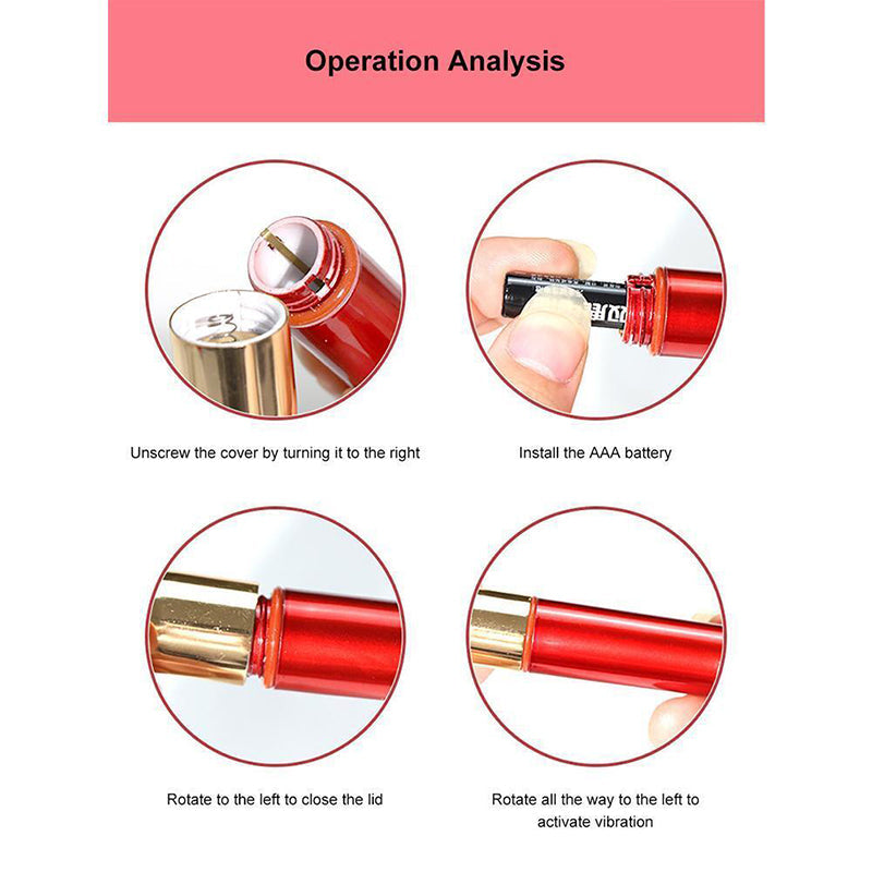 Electric Vibrating Makeup Brush for Foundation and Blush