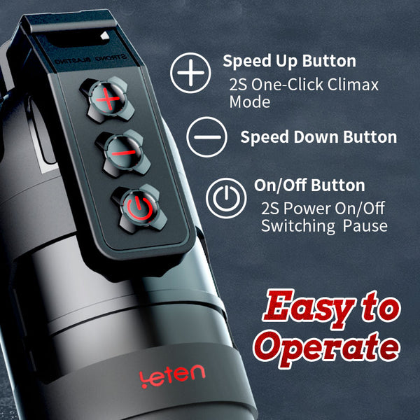2 In 1 Powerful Vibration Male Fleshlight Pocket Pussy Mobile APP Remote Control