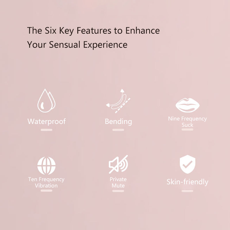 9 Speed Sucking and 10 Speed Vibration Female G-Spot Vibrating Masturbator