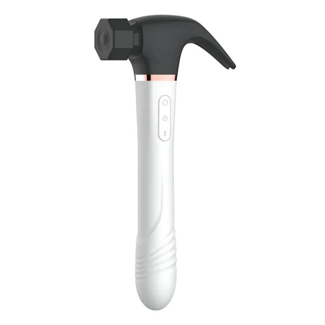 10 Vibration Patterns Silicone Hammer Sex Toy