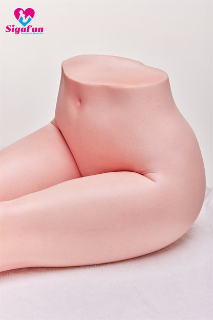 Amelia 104cm Silicone Charming Waist Down Sex Doll Torso