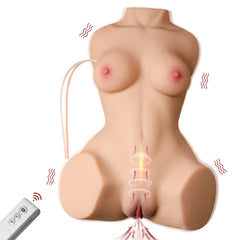 Delia Real Doll Torso Sex Doll 8.5kg Sucking Vibrating Sexy Love Male Sexdoll Adult Toy