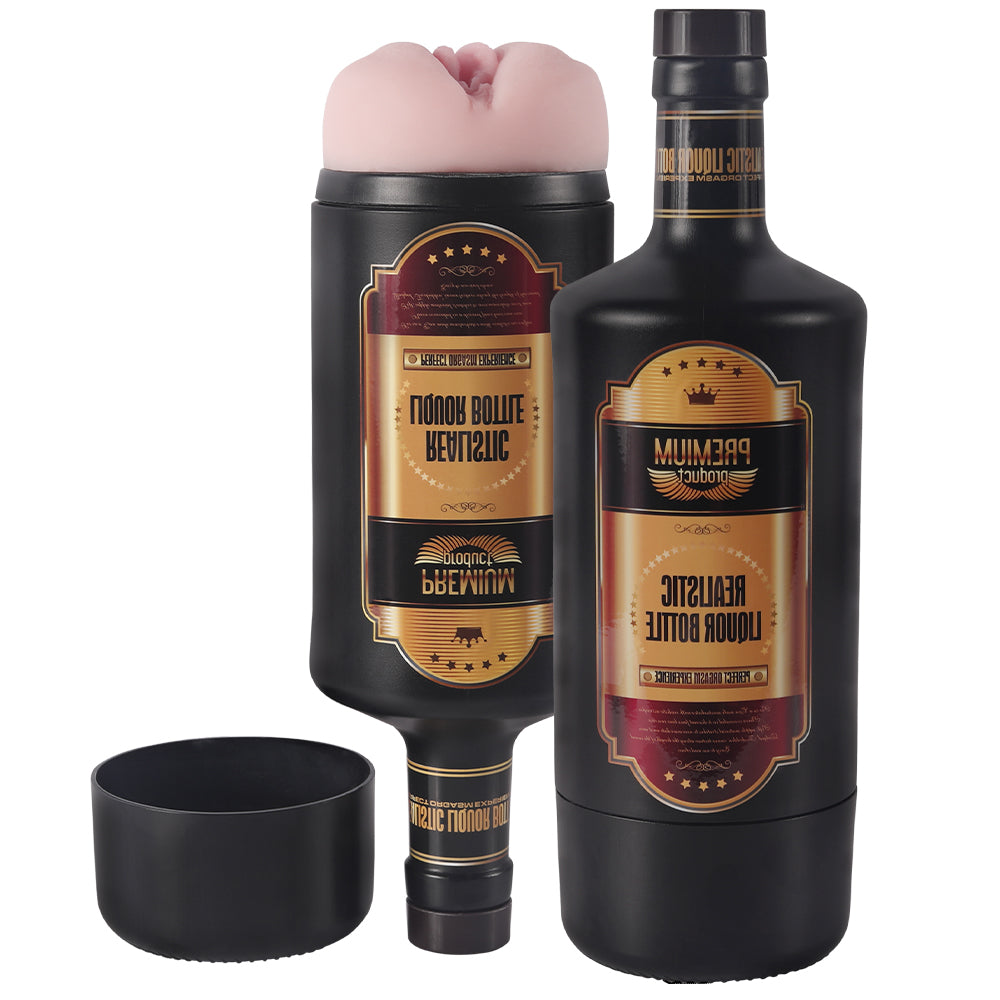 Lila Wine Bottle Aircraft Cup Adult Sex Toys Masturbator