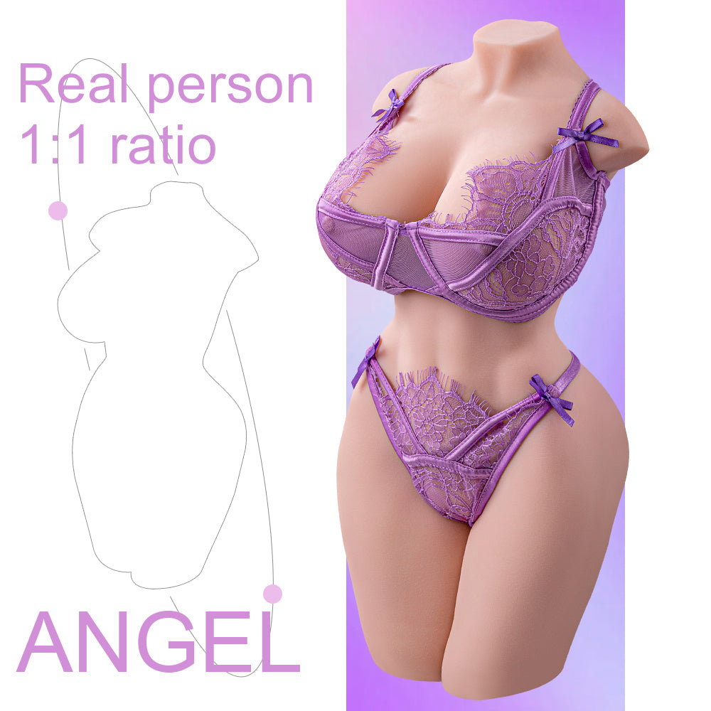 Rachel 7.5LB Cheap TPE Big Boobs Sex Doll Torso Love Dolls Realistic Breasts Masturbator Pocket Pussy Adult Toys