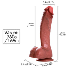 19.5cm Affortable Sex Doll Torso Dildo for Female Masturbator Cosdoll