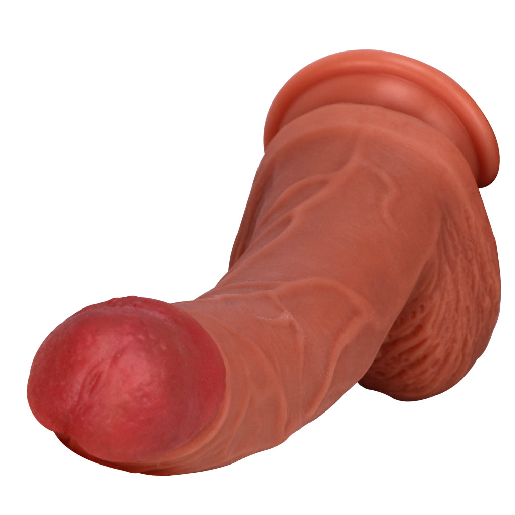 B08 28cm Portable Cheap Silicone Male Dildo Cosdoll