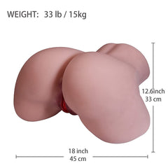 15kg Life Size Big ass Torso Sex Doll Hip