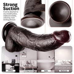 B13 Black Penis Male Torso Dildo Cosdoll