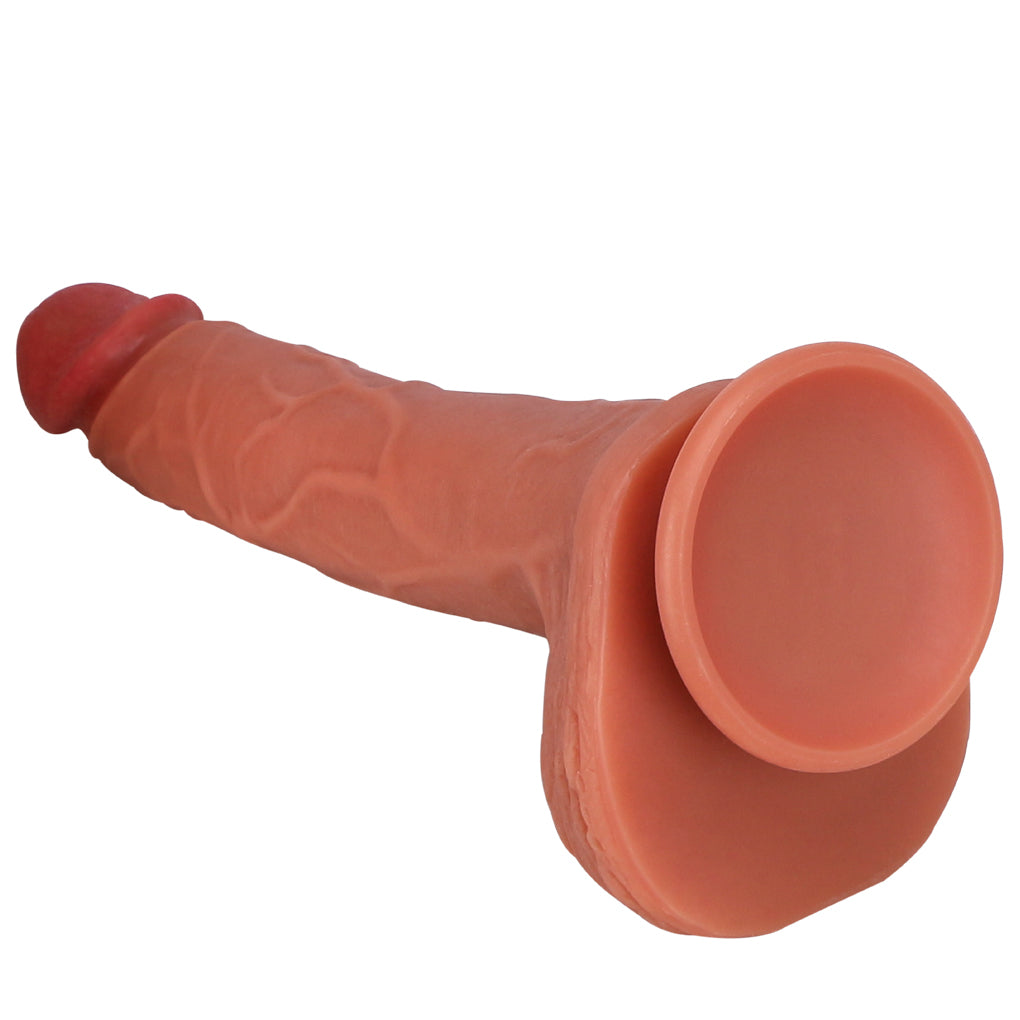 B08 28cm Portable Cheap Silicone Male Dildo Cosdoll