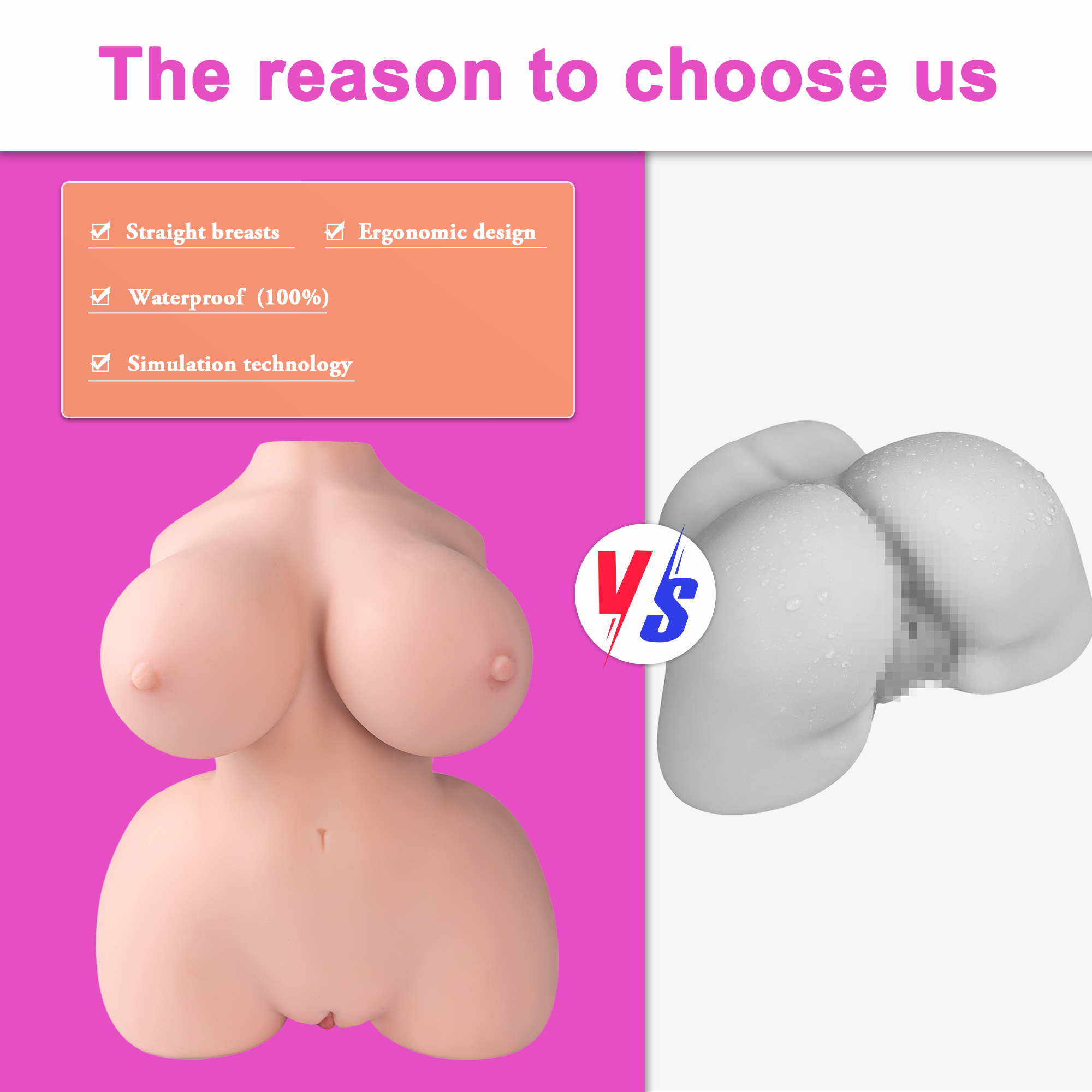 Delilah 10.5LB Realistic Busty BBW Big Boobs Booty Torso Sex Doll Pock Dolltorso Delilah 10.5LB Realistic Busty BBW Big Boobs Booty Torso Sex Doll Pock Dolltorso