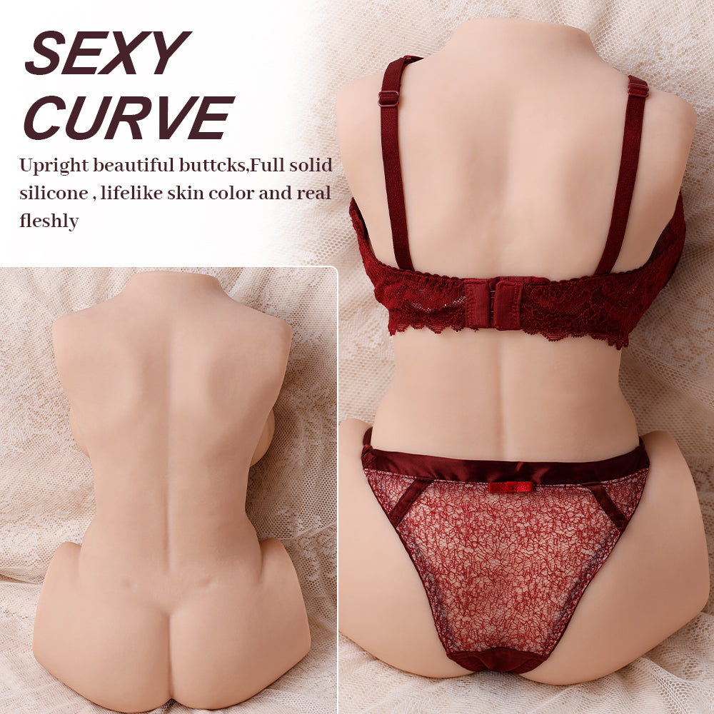 Mag 15.87LB Realistic Female Life Size Big Boobs Butt Sex Torso Dolls Male Masturbator Adult Toys