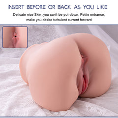 Olga 7.9LB Realistic Vibrating Ass Sex Toy Torso Masturbation Big Butt Lifelike Love Doll Torsos