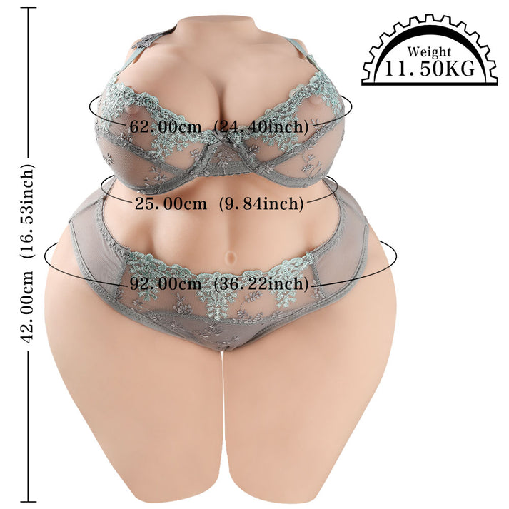 Life Size Female Fat Sex Doll Torso