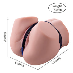 Olga 7.9LB Realistic Vibrating Ass Sex Toy Torso Masturbation Big Butt Lifelike Love Doll Torsos