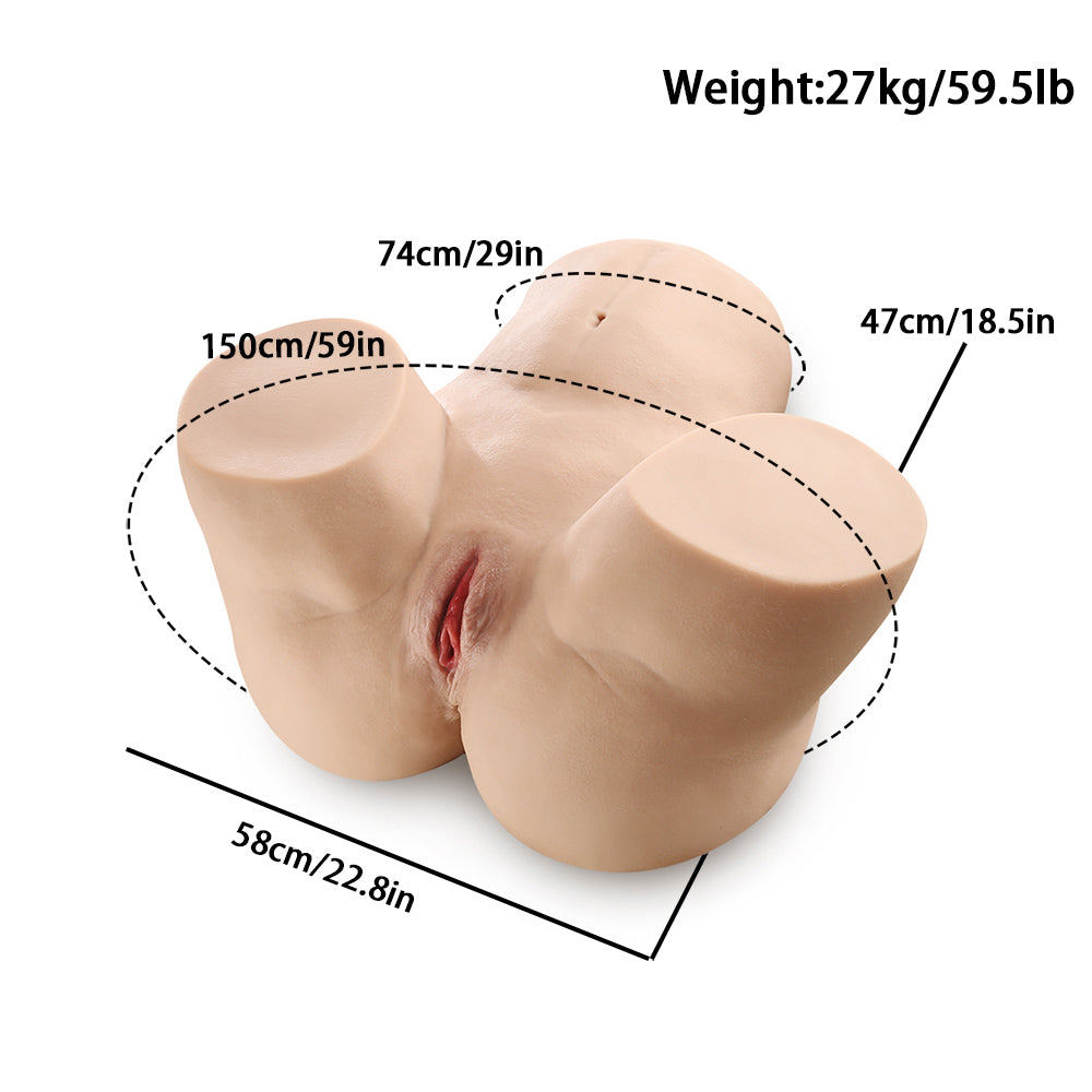 YouQ Darcy 27kg Lifelike Big Ass Doll Torso