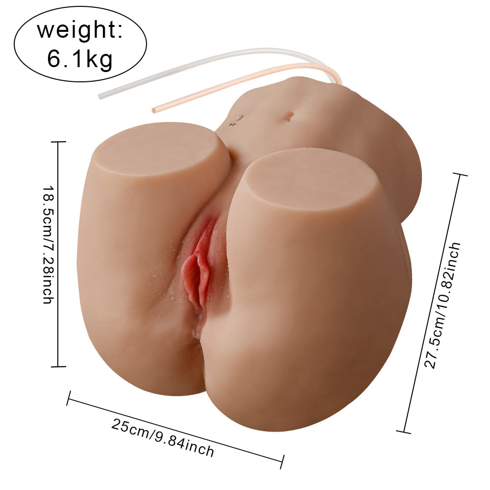 Agatha Realistic Sex Doll Torso 13.45LB Sucking Vibrating Sexy Love Dolls Adult Toy Male Masturbator